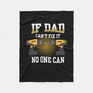 Cobertor De Velo Dia de os pais Se Meu Pai Não Consegue Corrigir