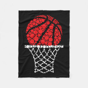 Cobertor De Velo Dia De Um Ponto De Basquete Feliz Para Crianças Mu