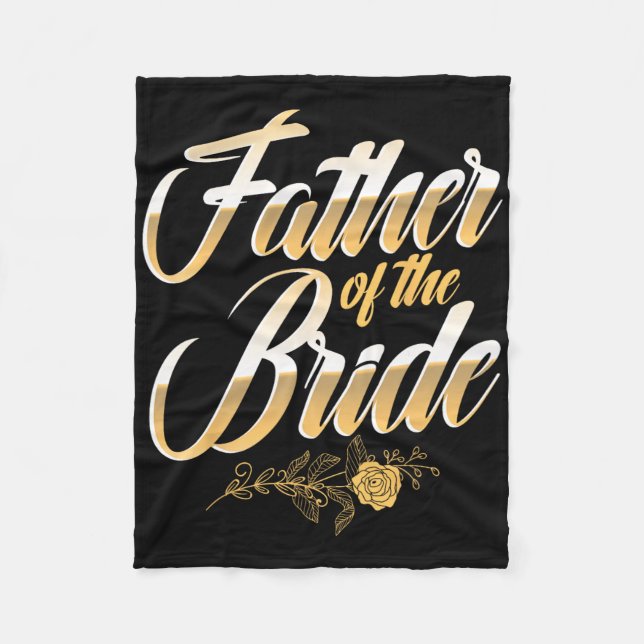 Cobertor De Velo Dia do Casamento Pai da Noiva Despedida de Solteir (Frente)