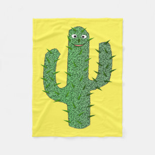 Cobertor De Velo Dia dos Mortos Felizes Cactus