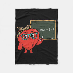 Cobertor De Velo Dia dos Namorados Professor 6 7 Equação Matemática