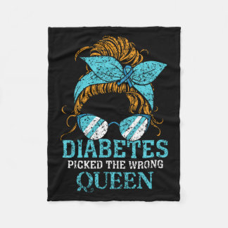 Cobertor De Velo Diabetes do Homem Escolheu a Rainha Falsa