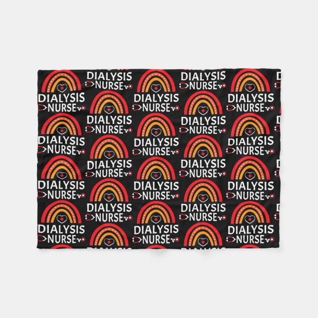 Cobertor De Velo Dialysis Rn Nephrology Registered Nurse Kidney  (Frente (Horizontal))