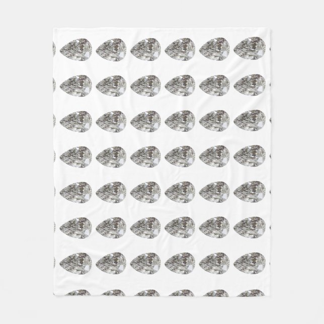 Cobertor De Velo Diamante em Forma de pera (Frente)