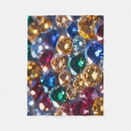 Cobertor De Velo Diamantes De Muitas Cores