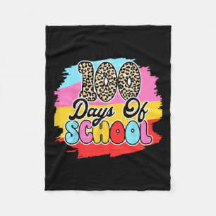 Cobertor De Velo Dias De Escola 100 Dias Mais Inteligentes 100 Dias