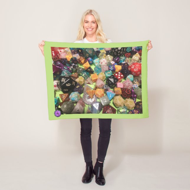 Cobertor De Velo Dice Fleece Blanket (In Situ)