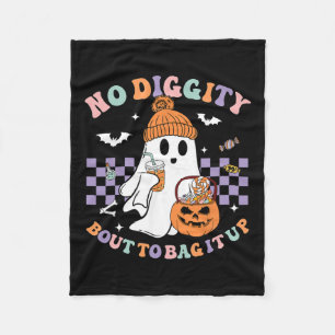Cobertor De Velo Diggy Bout Bag It Up Ghost Halloween Kid