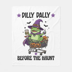 Cobertor De Velo Dilly Dally Antes do Susto Sapo Carrinho de Compra