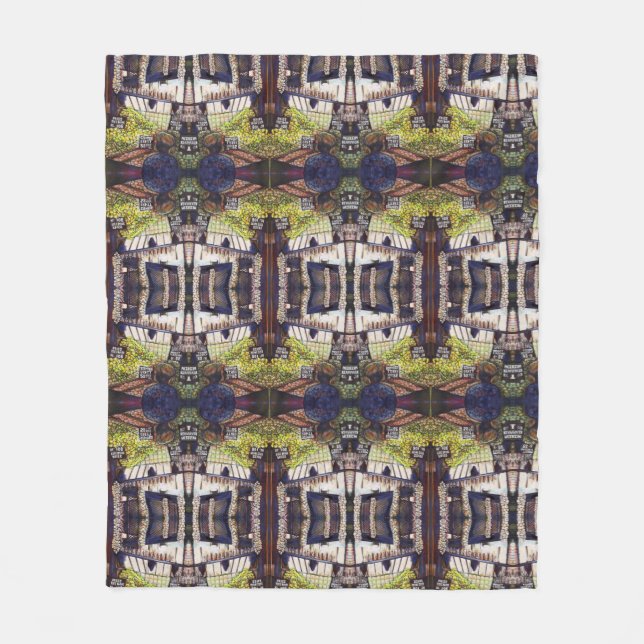 Cobertor De Velo Dimensões da curiosidade (Frente)