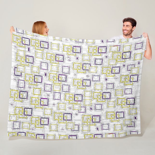 Cobertor De Velo Dimensões de Interbloqueio (In Situ)