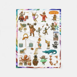 Cobertor De Velo Dingaling Bros Circus acts