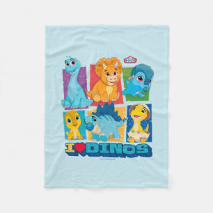 Cobertor De Velo Dino Ranch   Dinossauro Divertido e Colorido