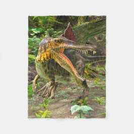 Cobertor De Velo Dinosaur Spinosaurus
