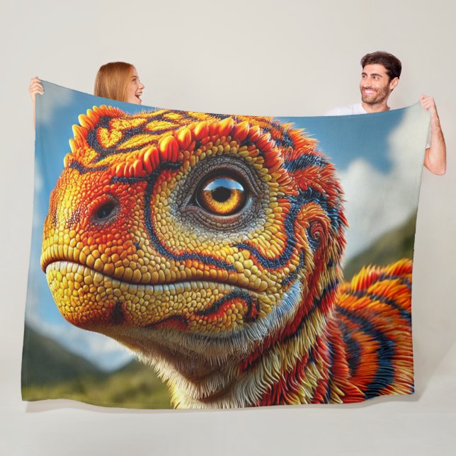 Cobertor De Velo Dinossauro (In Situ)