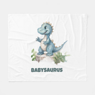 Cobertor De Velo Dinossauro Engraçado Cana-de-Água Personalizado