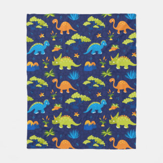 Cobertor De Velo Dinossauros de Fleece Blanket