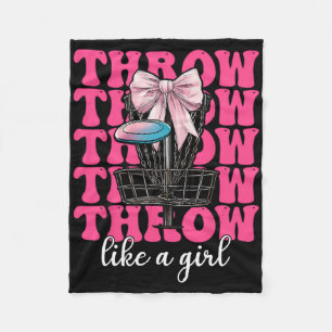 Cobertor De Velo Disc Golf Menina Mãe Dia das Mães Discgolf Arremes