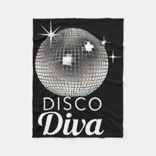 Cobertor De Velo Disco Ball Disco Diva Queen3