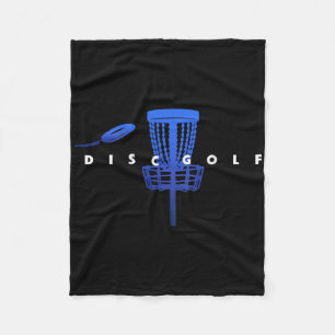 Cobertor De Velo Disco de Golfe Estilizado no Verso com Cesto e Dis
