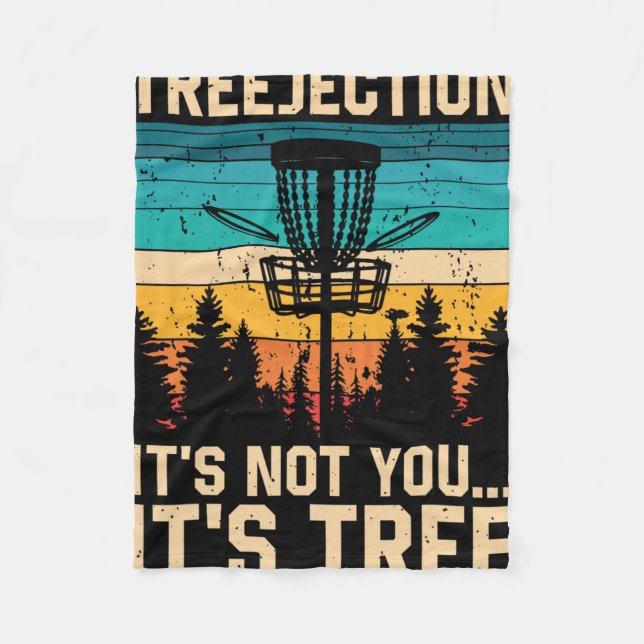Cobertor De Velo Disco de Golfe Treejection Divertido Jogador de Go (Frente)