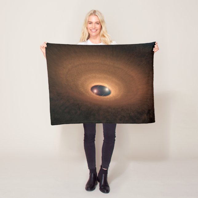 Cobertor De Velo Disco De Material Posto Que Sobrou Da Formação De  (In Situ)