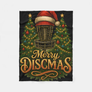 Cobertor De Velo Disco de Natal Merry Discmas