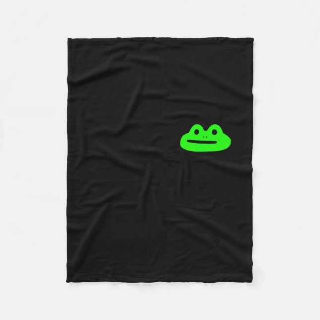 Cobertor De Velo Dishonest Frog Meme Behave No Funny Frog Meme Sayi (Frente)