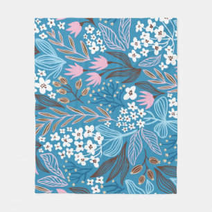Cobertor De Velo Ditzy Floral: Vintage Primavera.