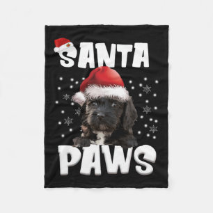 Cobertor De Velo Diversão Apocalipse Natal Lights Tree Dog Lover Xm
