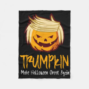 Cobertor De Velo Diversão do Halloween Donald Trump Figurume Ideia