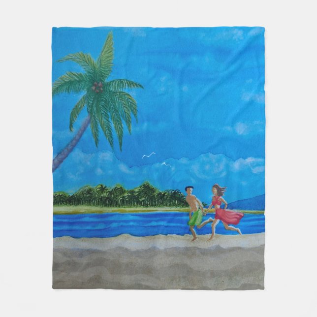 Cobertor De Velo Diversão no Sol (Frente)