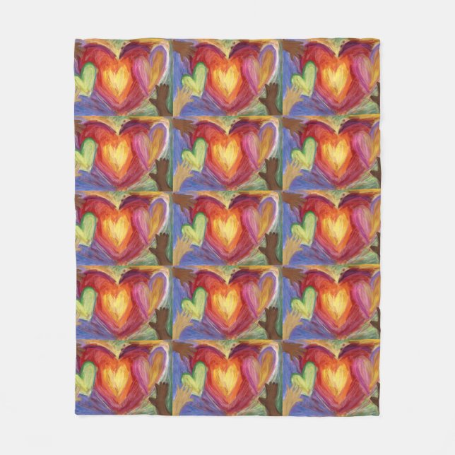 Cobertor De Velo Diversidade, Equidade, Inclusão Fleece Throw Blank (Frente)