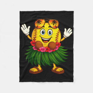 Cobertor De Velo Divertidas Havaí Softll Ll Havaianas Tropicais Fér