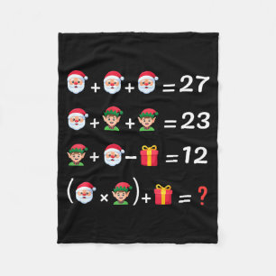Cobertor De Velo Divertido 67 Meme Natal Professor de Matemática Pa