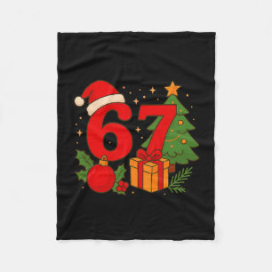 Cobertor De Velo Divertido 67 Natal 6 7 Seis Sete Meme 6 7 Correspo