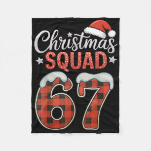 Cobertor De Velo Divertido 67 Seis Sete Meme Brainrot 67 Natal Esqu