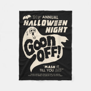 Cobertor De Velo Divirta-se na Noite de Halloween Fantasma Divertid