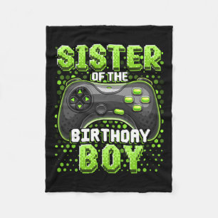 Cobertor De Velo Do Aniversário Do Jogo De Vídeo De Aniversário 5