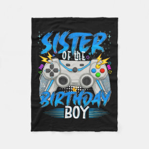 Cobertor De Velo Do Jogo De Vídeo Birthday Boy Gamer Boys
