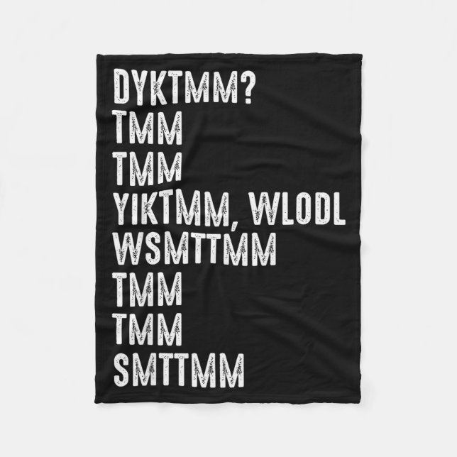 Cobertor De Velo Do You Know The Muffin Man Dyktmm Funny Quote  (Frente)