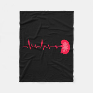 Cobertor De Velo Doador - Ekg Frequência Cardíaca