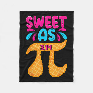 Cobertor De Velo Doce Como 3,14 Pie Engraçado Pi Day Math Boys G