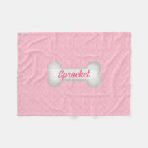 Doce PEQUENO no osso de cão cor-de-rosa do damasco