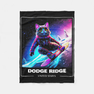 Cobertor De Velo Dodge Ridge EUA Ski Skiier