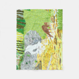 Cobertor De Velo Doe e Fawn