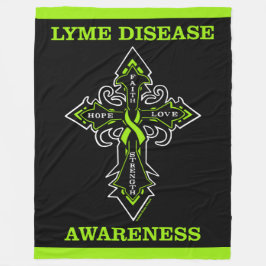 Cobertor De Velo Doença Cruzada/Consciência..