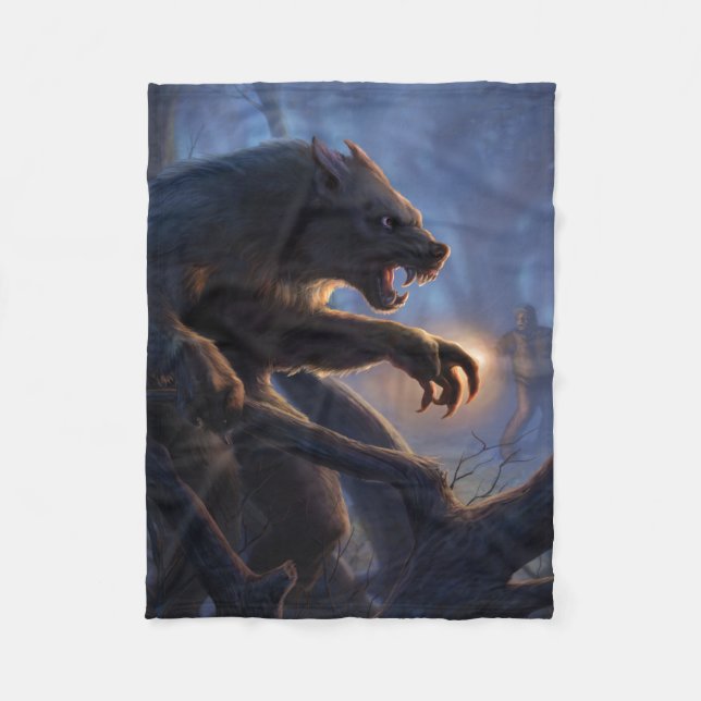 Cobertor De Velo Dogman de Michigan (Frente)