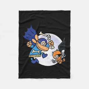 Cobertor De Velo Dogman E Cat Essenciais Para Crianças