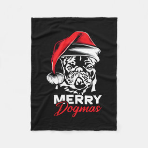 Cobertor De Velo Dogmas Bulldogue Francês Frenchie Natal